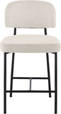 Zarelle Performance Fabric Upholstered Counter Stool — 88022-C - Cream - 88022Cream-C alternate view 2