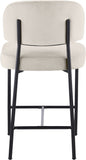 Zarelle Performance Fabric Upholstered Counter Stool — 88022-C - Cream - 88022Cream-C alternate view 4