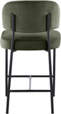 Zarelle Performance Fabric Upholstered Counter Stool — 88022-C - Green - 88022Green-C alternate view 4