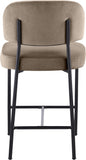 Zarelle Performance Fabric Upholstered Counter Stool — 88022-C - Taupe - 88022Taupe-C alternate view 4