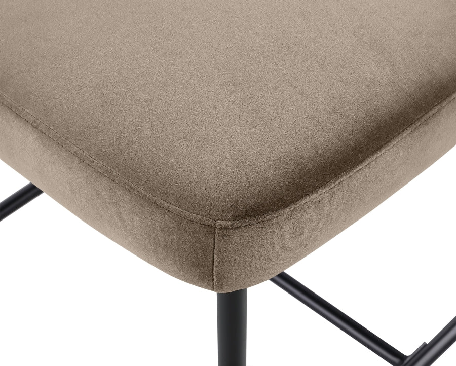 Zarelle Performance Fabric Upholstered Counter Stool — 88022-C - Taupe - 88022Taupe-C alternate view 6