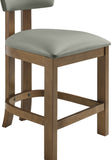 Lavrin Vegan Leather Upholstered Counter Stool — 88061-C - Olive - 88061Olive-C alternate view 5