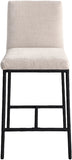 Reeves Chenille Fabric Upholstered Counter Stool — 11060-C - Beige - 11060Beige-C alternate view 2