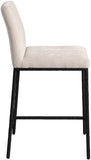 Reeves Chenille Fabric Upholstered Counter Stool — 11060-C - Beige - 11060Beige-C alternate view 3