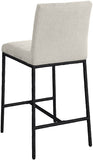 Reeves Chenille Fabric Upholstered Counter Stool — 11060-C - Cream - 11060Cream-C alternate view 5