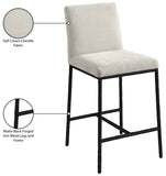 Reeves Chenille Fabric Upholstered Counter Stool — 11060-C - Cream - 11060Cream-C Infographic
