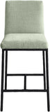 Reeves Chenille Fabric Upholstered Counter Stool — 11060-C - Mint - 11060Mint-C alternate view 2