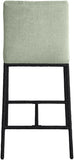 Reeves Chenille Fabric Upholstered Counter Stool — 11060-C - Mint - 11060Mint-C alternate view 4