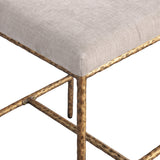 Reeves Chenille Fabric Upholstered Counter Stool — 11070-C - Beige - 11070Beige-C alternate view 6