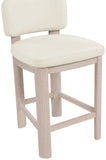 Paloma Vegan Leather Upholstered Counter Stool — 88054-C - Cream - 88054Cream-C alternate view 4