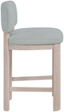 Paloma Vegan Leather Upholstered Counter Stool — 88054-C - Light Blue - 88054LtBlu-C alternate view 2