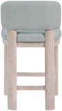 Paloma Vegan Leather Upholstered Counter Stool — 88054-C - Light Blue - 88054LtBlu-C alternate view 3