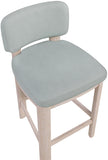 Paloma Vegan Leather Upholstered Counter Stool — 88054-C - Light Blue - 88054LtBlu-C alternate view 5