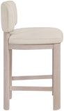 Paloma Vegan Leather Upholstered Counter Stool — 88054-C - Taupe - 88054Taupe-C alternate view 2