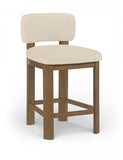 Paloma Vegan Leather Upholstered Counter Stool — 88055-C - Beige - 88055Beige-C