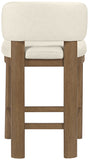 Paloma Vegan Leather Upholstered Counter Stool — 88055-C - Cream - 88055Cream-C alternate view 4