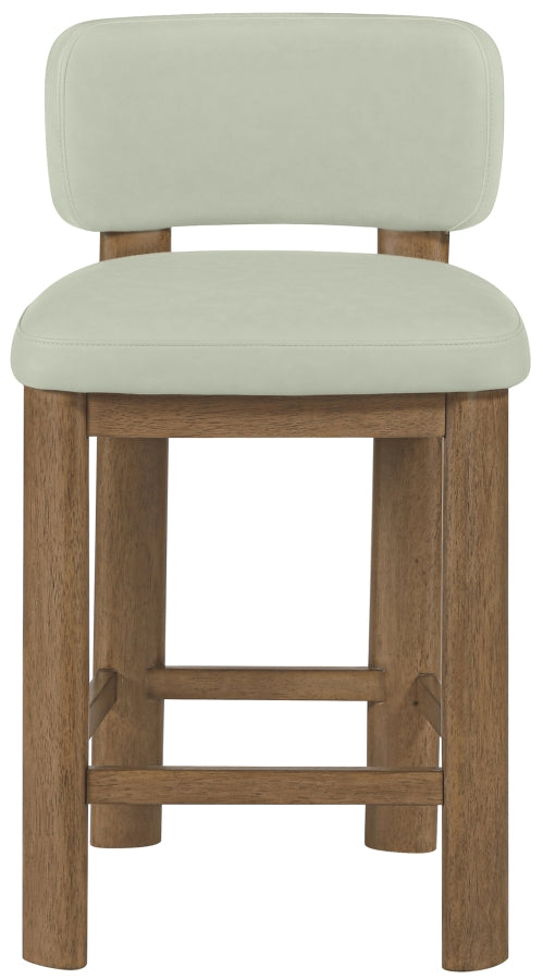 Paloma Vegan Leather Upholstered Counter Stool — 88055-C - Mint - 88055Mint-C alternate view 2