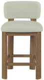 Paloma Vegan Leather Upholstered Counter Stool — 88055-C - Mint - 88055Mint-C alternate view 2