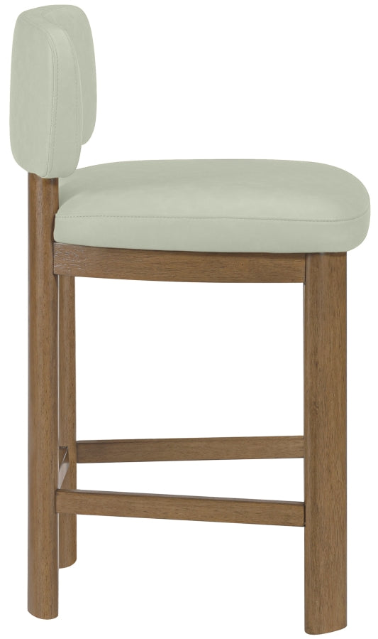 Paloma Vegan Leather Upholstered Counter Stool — 88055-C - Mint - 88055Mint-C alternate view 3