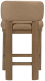 Paloma Vegan Leather Upholstered Counter Stool — 88055-C - Tan - 88055Tan-C alternate view 4