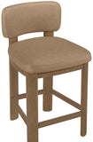 Paloma Vegan Leather Upholstered Counter Stool — 88055-C - Tan - 88055Tan-C alternate view 6