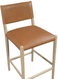 Andie Vegan Leather Upholstered Counter Stool — 88076-C - Cognac - 88076Cognac-C alternate view 6