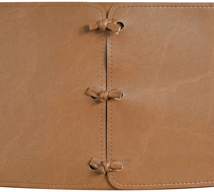Andie Vegan Leather Upholstered Counter Stool — 88076-C - Cognac - 88076Cognac-C alternate view 7