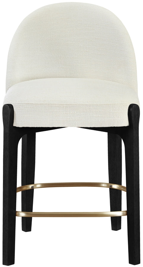 Torino Fabric Upholstered Counter Stool — 88009-C - Cream - 88009Cream-C alternate view 1