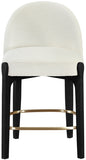 Torino Fabric Upholstered Counter Stool — 88009-C - Cream - 88009Cream-C alternate view 1