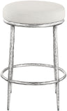 Ferro Linen Textured Performance Fabric Upholstered Counter Stool — 88066-C - Cream - 88066Cream-C alternate view 2