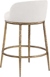 Ferro Linen Textured Performance Fabric Upholstered Counter Stool — 88067-C - Cream - 88067Cream-C alternate view 5