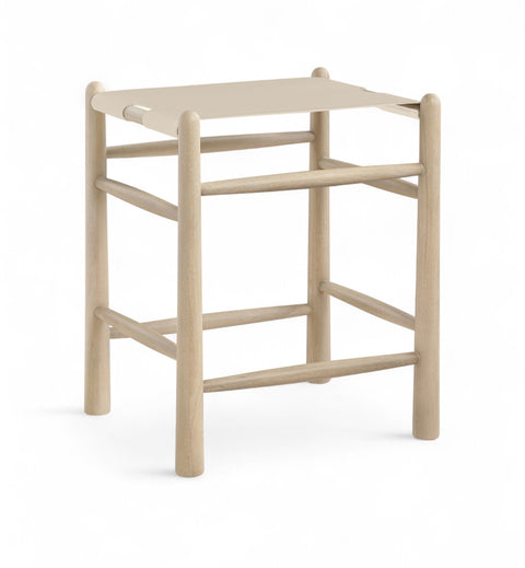 Santos Vegan Leather Upholstered Counter Stool — 77098-C