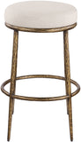 Ferro Performance Fabric Upholstered Bar Stool — 77081-C - Beige - 77081Beige-C alternate view 2