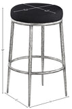 Ferro Performance Fabric Upholstered Bar Stool — 77083-C - Black - 77083Black-C Dim