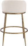 Ferro Performance Fabric Upholstered Bar Stool — 77084-C - Beige - 77084Beige-C alternate view 4