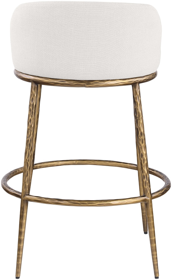 Ferro Performance Fabric Upholstered Bar Stool — 77084-C - Cream - 77084Cream-C alternate view 4