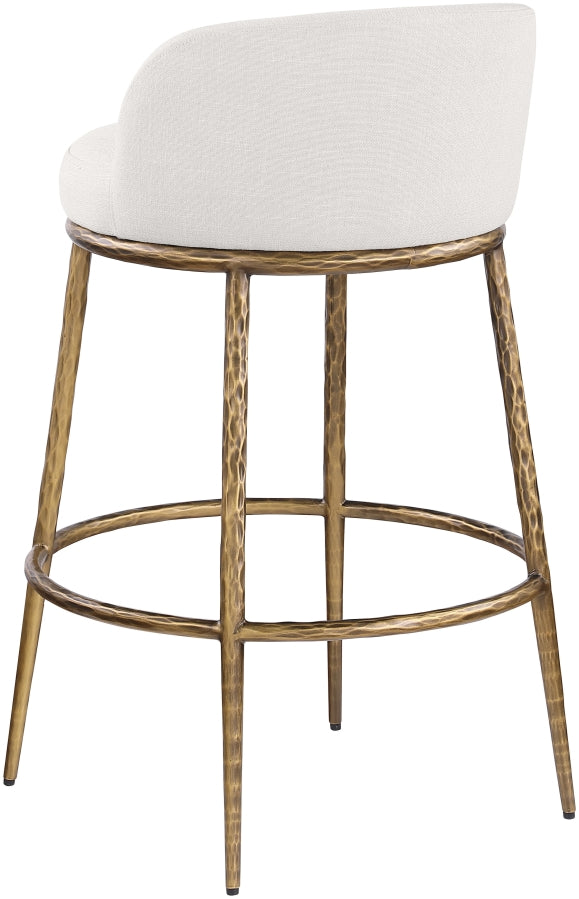 Ferro Performance Fabric Upholstered Bar Stool — 77084-C - Cream - 77084Cream-C alternate view 5