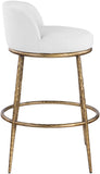 Ferro Performance Fabric Upholstered Bar Stool — 77084-C - White - 77084White-C alternate view 3