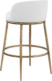 Ferro Performance Fabric Upholstered Bar Stool — 77084-C - White - 77084White-C alternate view 5