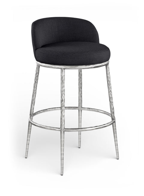 Ferro Performance Fabric Upholstered Bar Stool — 77086-C