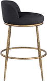Ferro Performance Fabric Upholstered Bar Stool — 77084-C - Black - 77084Black-C alternate view 3