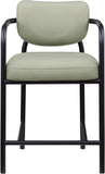 Serava Vegan Leather Upholstered Counter Stool — 77067-C - Mint - 77067Mint-C alternate view 2