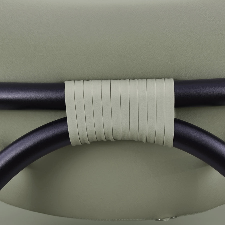 Serava Vegan Leather Upholstered Counter Stool — 77067-C - Mint - 77067Mint-C alternate view 6