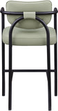Serava Vegan Leather Upholstered Bar Stool — 77069-C - Mint - 77069Mint-C alternate view 4