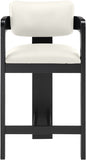 Sacha Vegan Leather Upholstered Counter Stool — 75065-C - Cream - 75065Cream-C alternate view 2