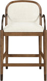 Cambria Fabric Upholstered Counter Stool — 75032-C - Cream - 75032Cream-C alternate view 2