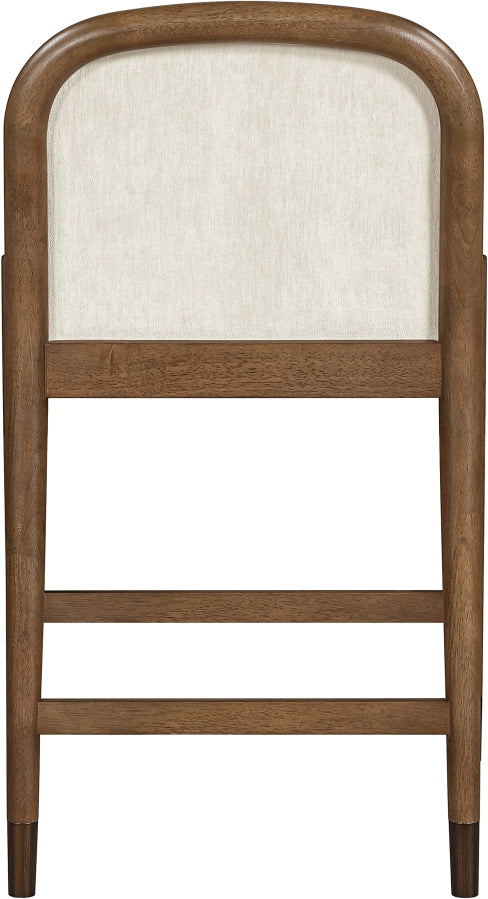 Cambria Fabric Upholstered Counter Stool — 75032-C - Cream - 75032Cream-C alternate view 4