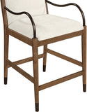 Cambria Fabric Upholstered Counter Stool — 75032-C - Cream - 75032Cream-C alternate view 5