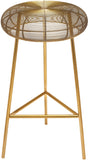 Tuscany Iron Counter Stool — 963-C - Gold - 963Gold alternate view 2