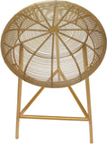Tuscany Iron Counter Stool — 963-C - Gold - 963Gold alternate view 4